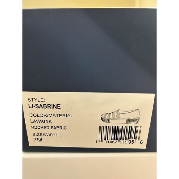 Lori Goldstein Women's Sabrine Slip On Sneakers- Lavagna, Size US 7M Boho - Picture 8 of 8